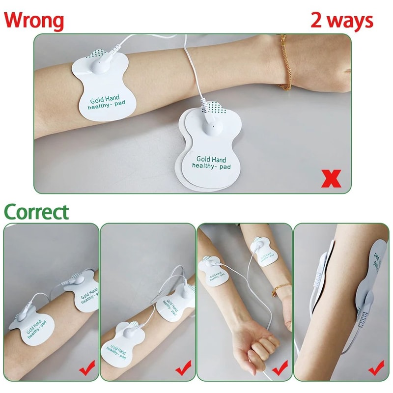 Advanced Pain Relief TENS EMS Muscle Stimulator Electronic Pulse Massager 3