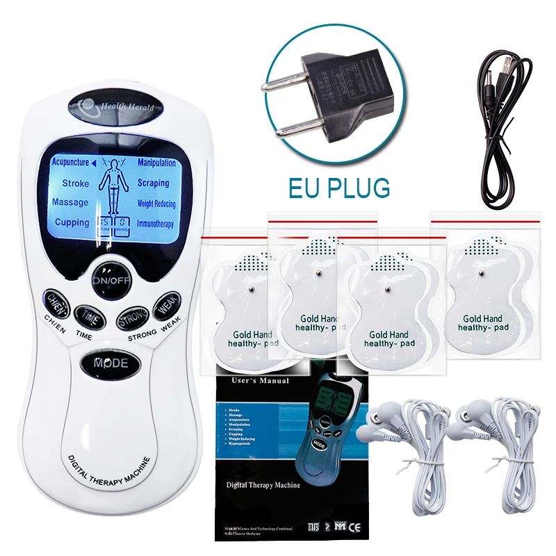 Advanced Pain Relief TENS EMS Muscle Stimulator Electronic Pulse Massager 6