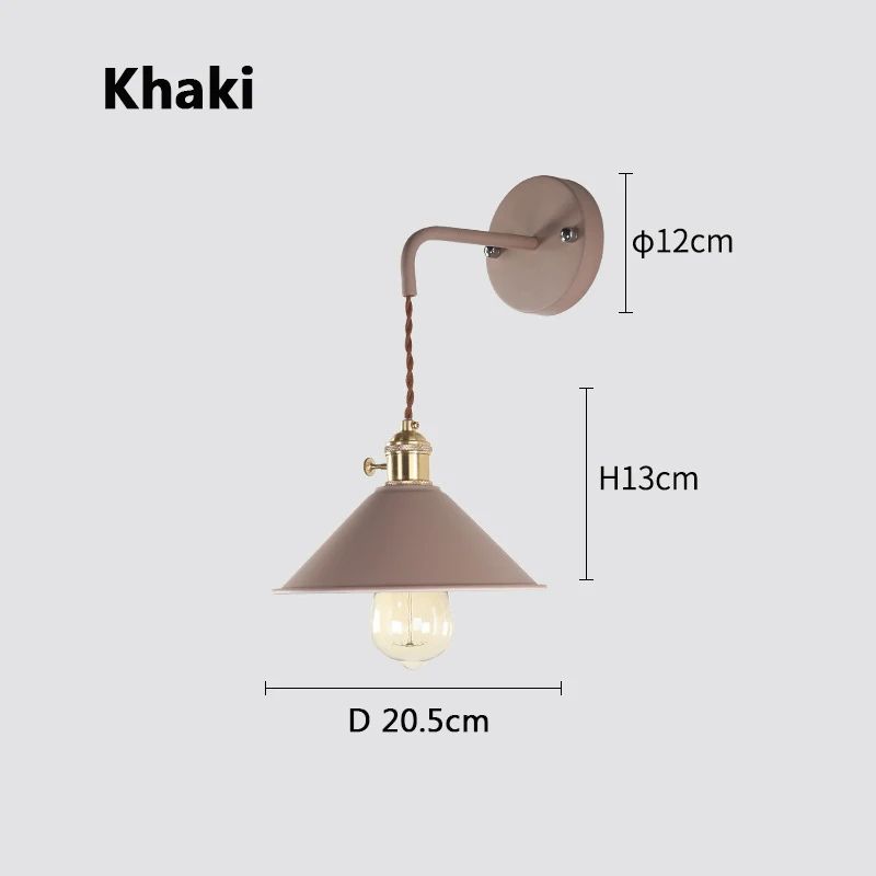 Nordic Macaron LED Wall Lamp Modern LED Wall Lamp For Bedroom Hallway 6