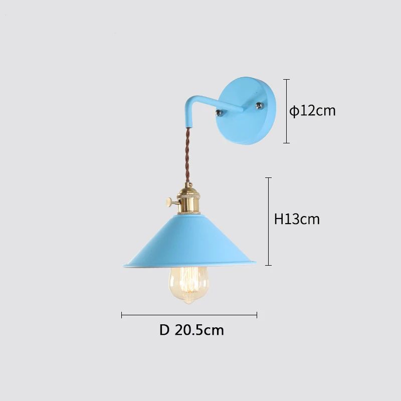 Nordic Macaron LED Wall Lamp Modern LED Wall Lamp For Bedroom Hallway 10