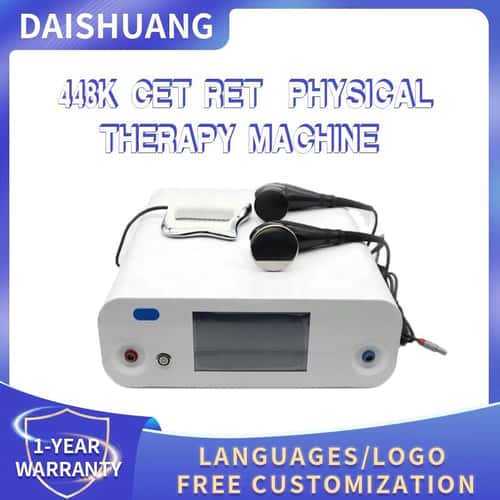 INDIBA 448 kHz Tecar Therapy Machine – Professional Radiofrequency Slimming Machine for Pain Relief, Skin Tightening