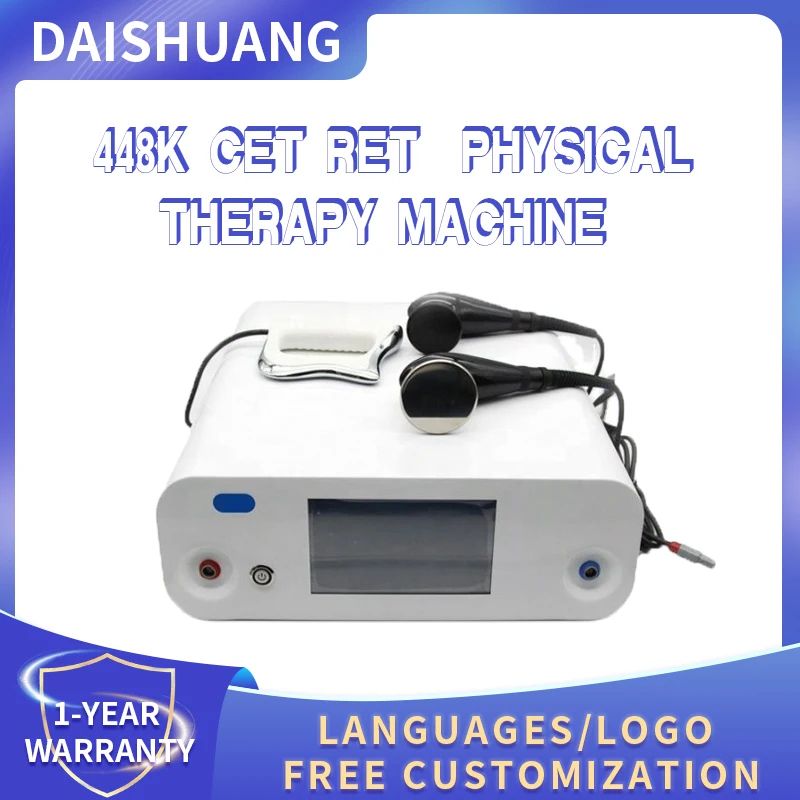 INDIBA 448 KHz Tecar Therapy Machine Professional Radiofrequency Slimming Machine For Pain Relief 0
