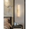 Luxury Spanish Marble LED Wall Sconce Full Copper Modern Snowflake Design 4