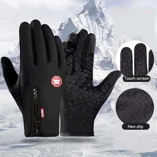 ThermalRide Waterproof Winter Cycling Gloves with Touchscreen & Non-Slip Grip