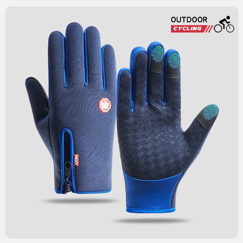 ThermalRide Waterproof Winter Cycling Gloves With Touchscreen NonSlip Grip 10