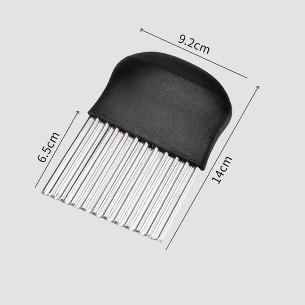 Ultimate Crinkle Cut Potato Slicer Wavy Vegetable Cutter Manual French Fry Maker 10