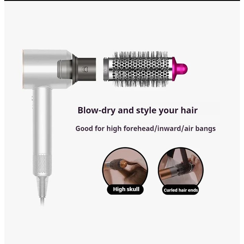SalonQuality Dyson Supersonic Adapter With Automatic Curling Nozzle Hair Styling Attachment 5