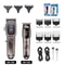 Professional Cordless Hair Clipper USB Rechargeable Trimmer With LED Display SalonGrade Precision 13