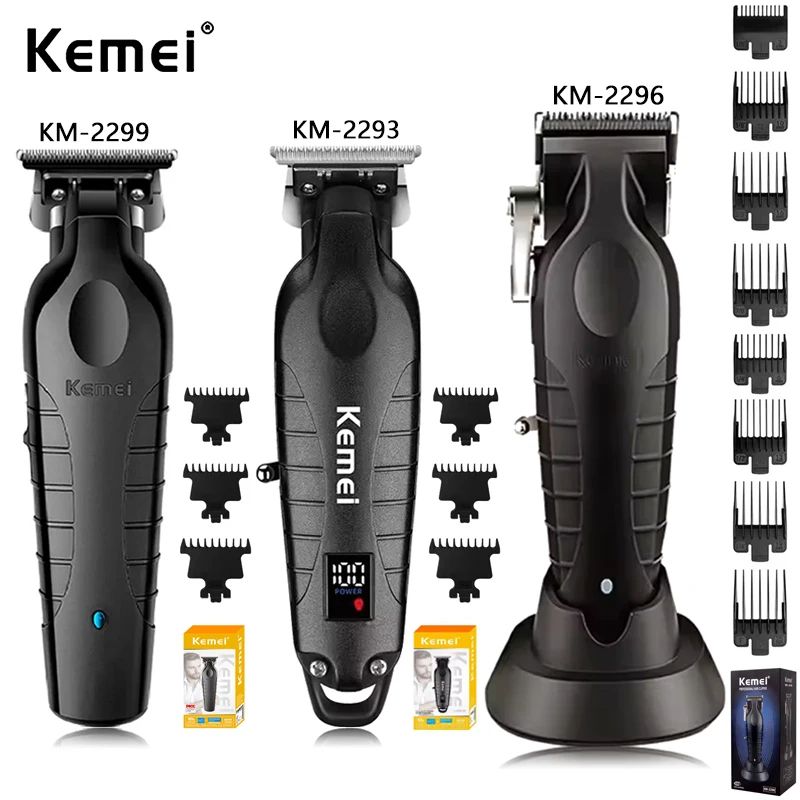 Kemei ProCordless Hair Clippers Trimmer Grooming Kit Complete Cordless Hair Trimmer Set For Men P 0