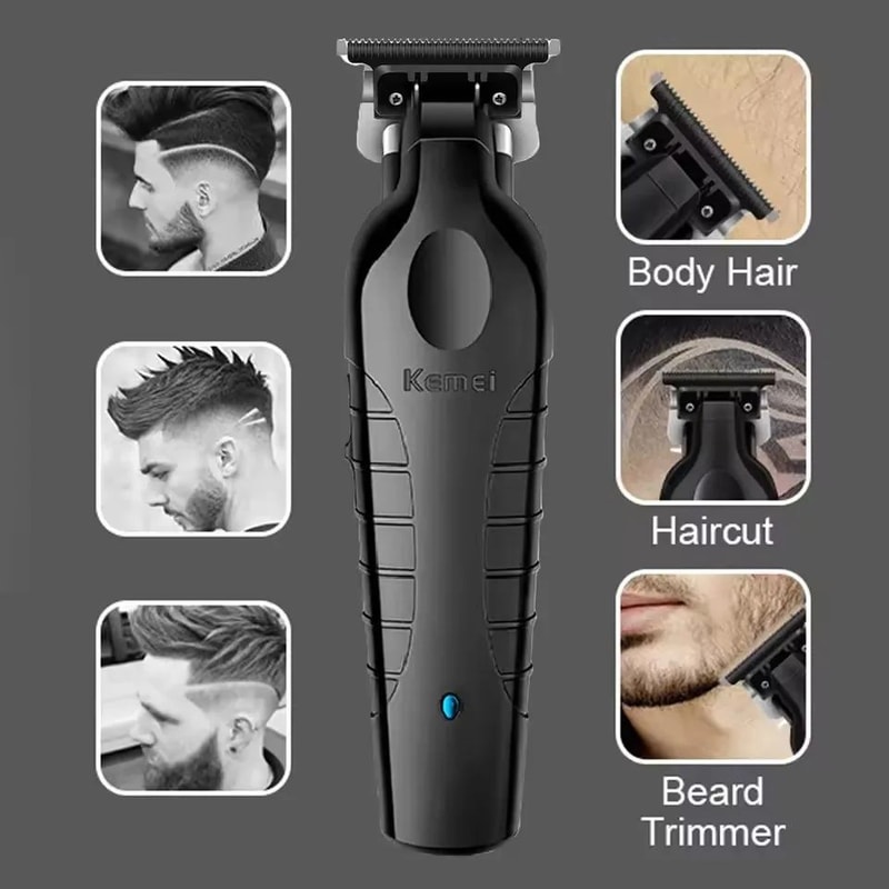 Kemei ProCordless Hair Clippers Trimmer Grooming Kit Complete Cordless Hair Trimmer Set For Men P 4