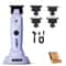 BRDCLIP X Series Professional Cordless Hair Trimmer Electric Hair Clipper With DLC Blade HighSpee 15