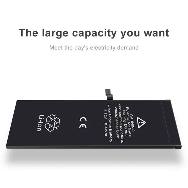 HighCapacity Replacement Battery For IPhone Models With Free Tool Kit 5