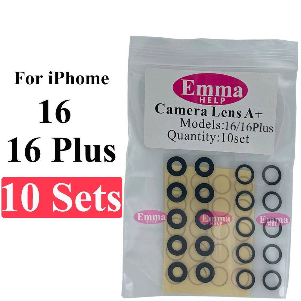 Premium IPhone Rear Camera Glass Replacement Lens Cover Sticker Fits IPhone 161514131211 Series 9