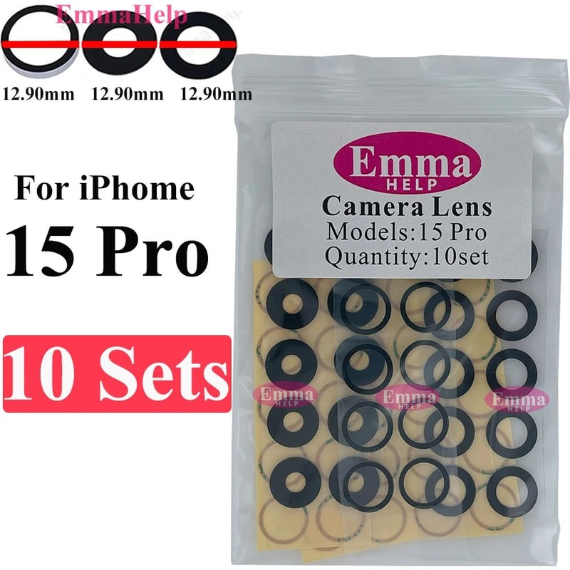 Premium IPhone Rear Camera Glass Replacement Lens Cover Sticker Fits IPhone 161514131211 Series 11