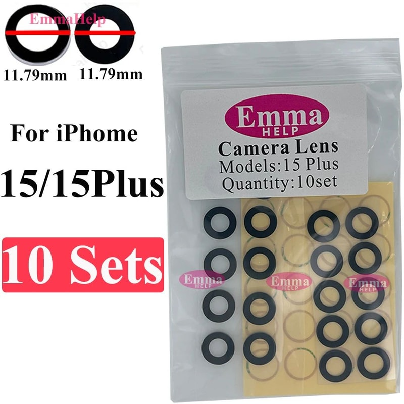 Premium IPhone Rear Camera Glass Replacement Lens Cover Sticker Fits IPhone 161514131211 Series 12