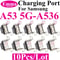 Original Samsung Galaxy ASeries Charging Port Connector Pack Of 10 Premium USB Charger Pin Replace 12