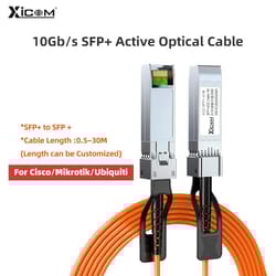premium 10g sfp+ aoc cable – high-speed 10gbe active optical cable (3m/5m/7m, lszh)