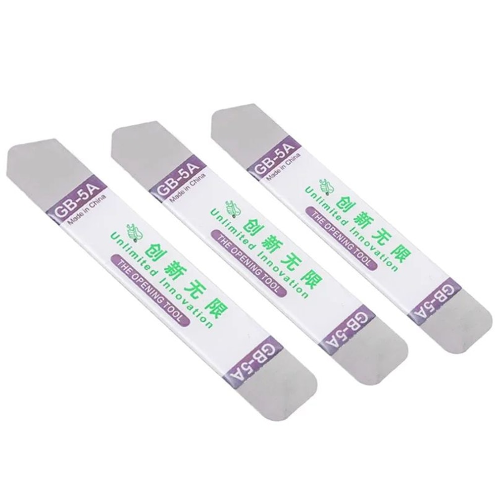 Stainless Steel Spudger Pry Blades 16pcs UltraThin Phone Opening Tool For Screen Battery Repairs 9