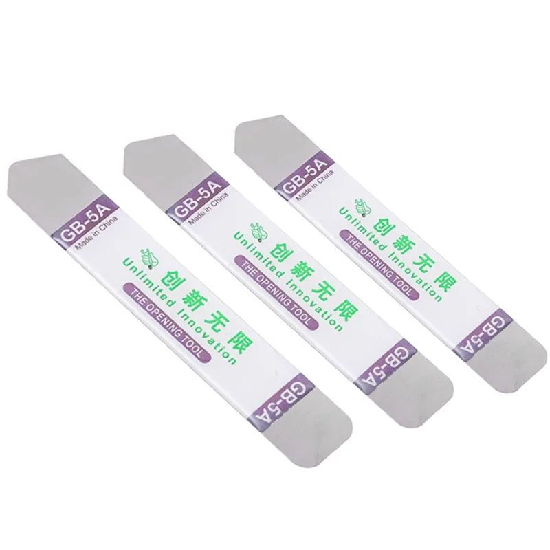 Stainless Steel Spudger Pry Blades 16pcs UltraThin Phone Opening Tool For Screen Battery Repairs 9