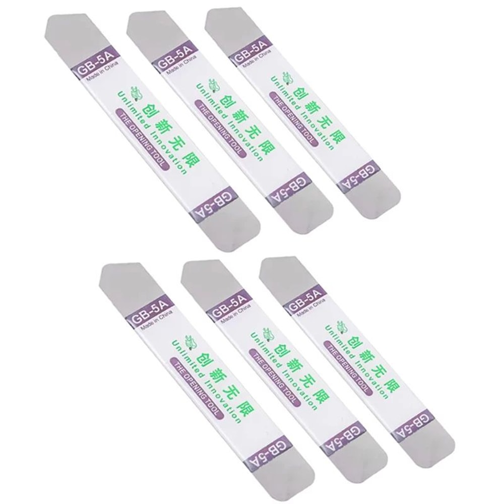 Stainless Steel Spudger Pry Blades 16pcs UltraThin Phone Opening Tool For Screen Battery Repairs 13