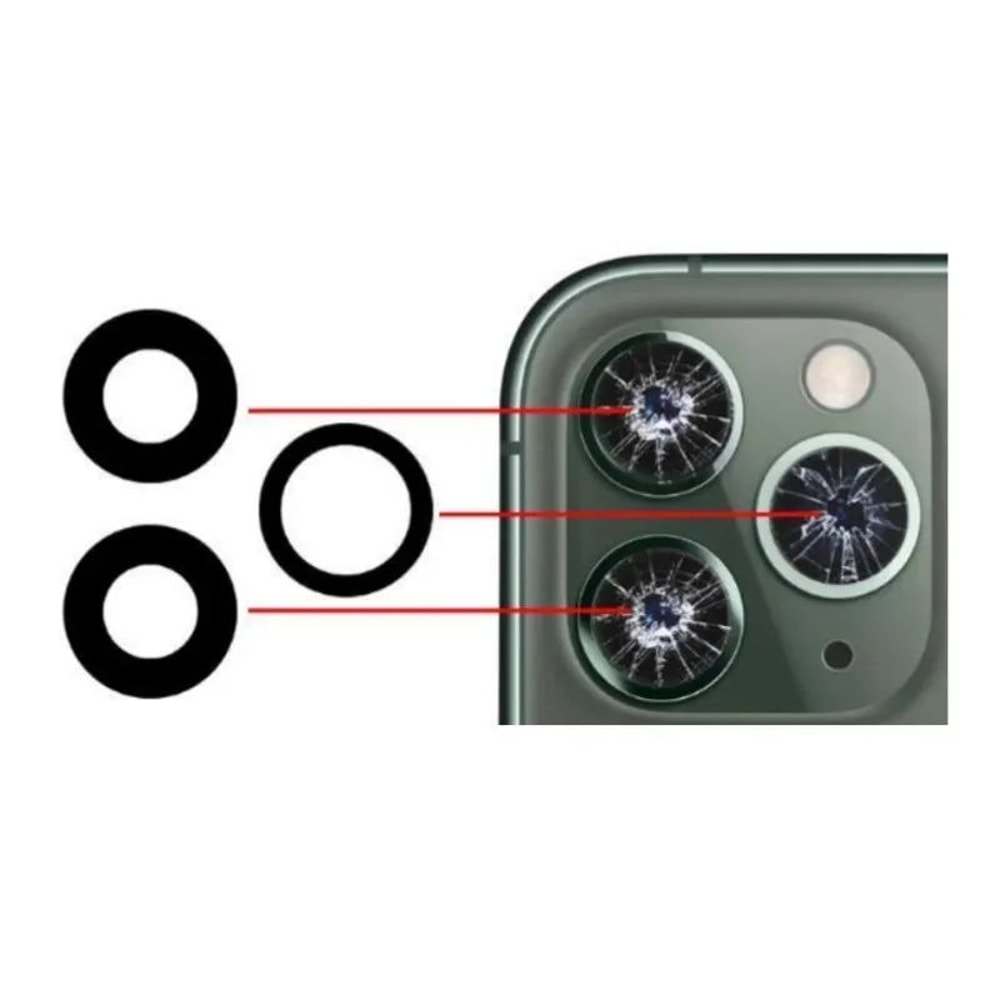 AliSunny 10Pack Rear Camera Glass Replacement With 3M Adhesive For IPhone 11121314 Series 1