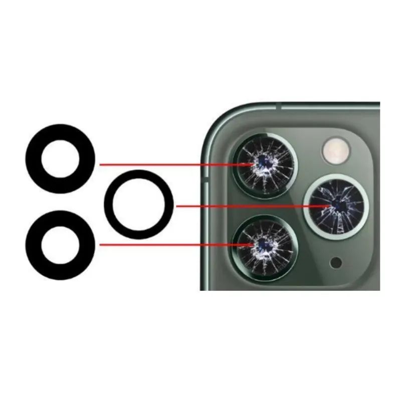 AliSunny 10Pack Rear Camera Glass Replacement With 3M Adhesive For IPhone 11121314 Series 1