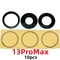 AliSunny 10Pack Rear Camera Glass Replacement With 3M Adhesive For IPhone 11121314 Series 15