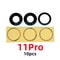AliSunny 10Pack Rear Camera Glass Replacement With 3M Adhesive For IPhone 11121314 Series 7