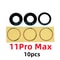 AliSunny 10Pack Rear Camera Glass Replacement With 3M Adhesive For IPhone 11121314 Series 8