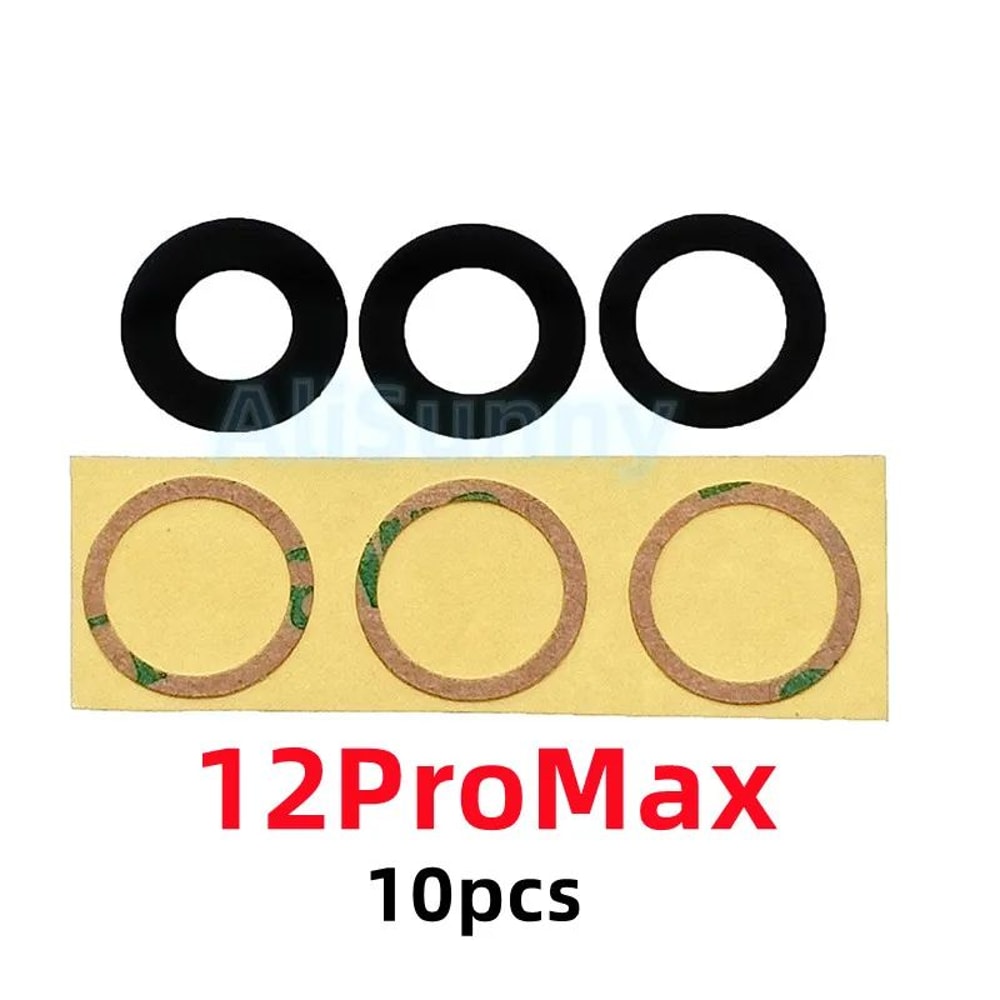 AliSunny 10Pack Rear Camera Glass Replacement With 3M Adhesive For IPhone 11121314 Series 11