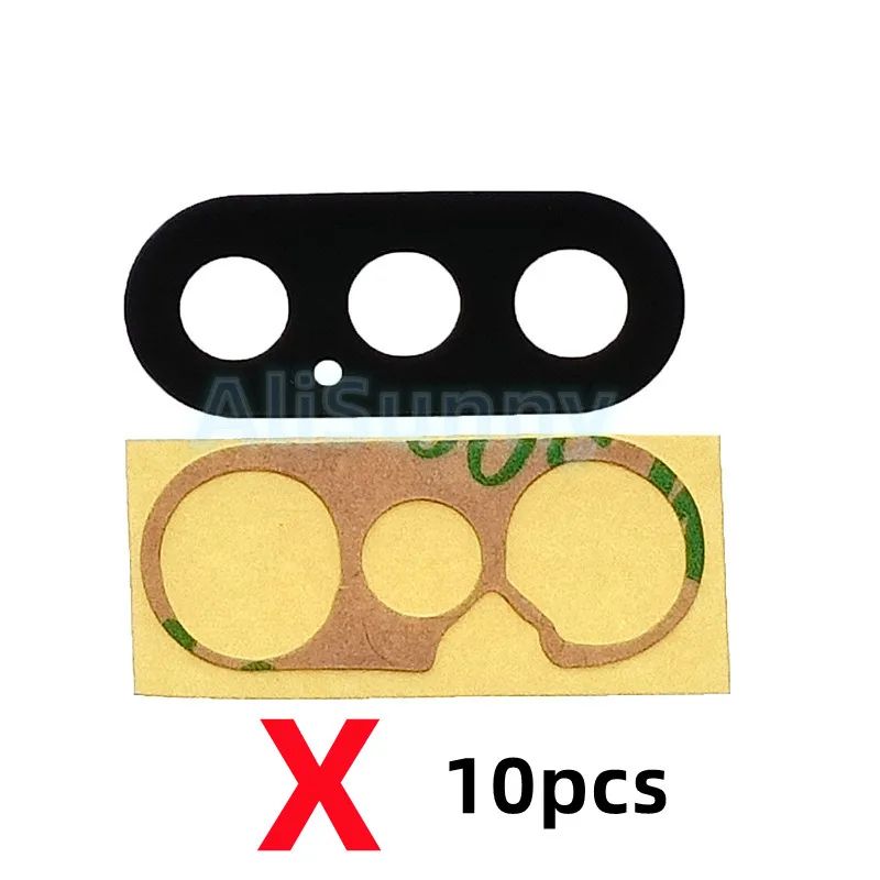 AliSunny 10Pack Rear Camera Glass Replacement With 3M Adhesive For IPhone 11121314 Series 12