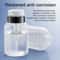 Premium Clear Refillable Press Pump Bottle LeakProof 60150250 Ml Empty Alcohol Bottles Dispenser F 3