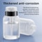 Premium Clear Refillable Press Pump Bottle LeakProof 60150250 Ml Empty Alcohol Bottles Dispenser F 3