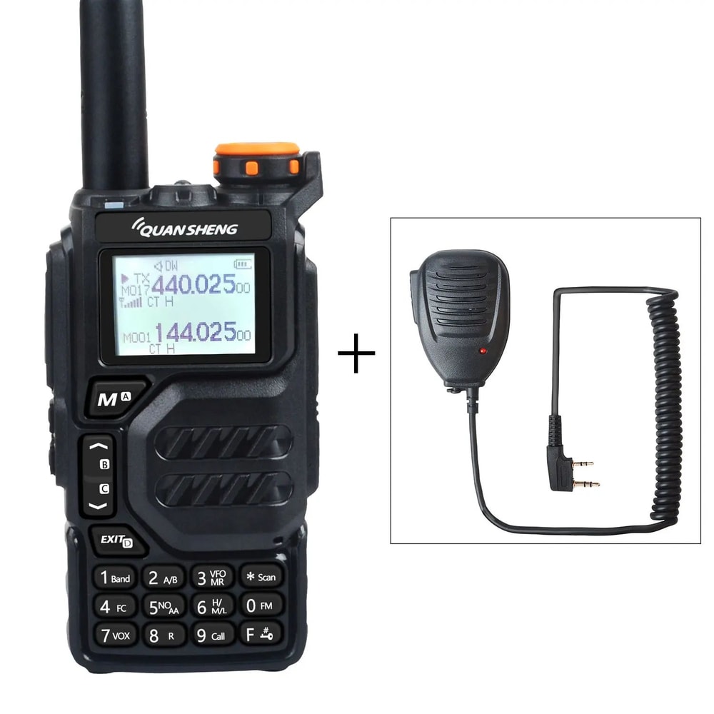 Quansheng DualBand FullBand Handheld TwoWay Radio Wide Coverage Communication 8