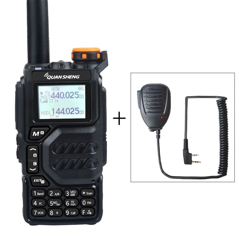 Quansheng DualBand FullBand Handheld TwoWay Radio Wide Coverage Communication 8