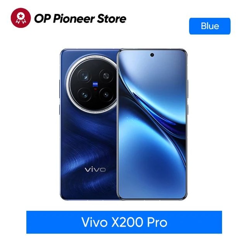 VIVO X200 Pro 5G AMOLED Flagship Phone Dimensity 9400 Smartphone With 120Hz Display 6000mAh 90W F 6