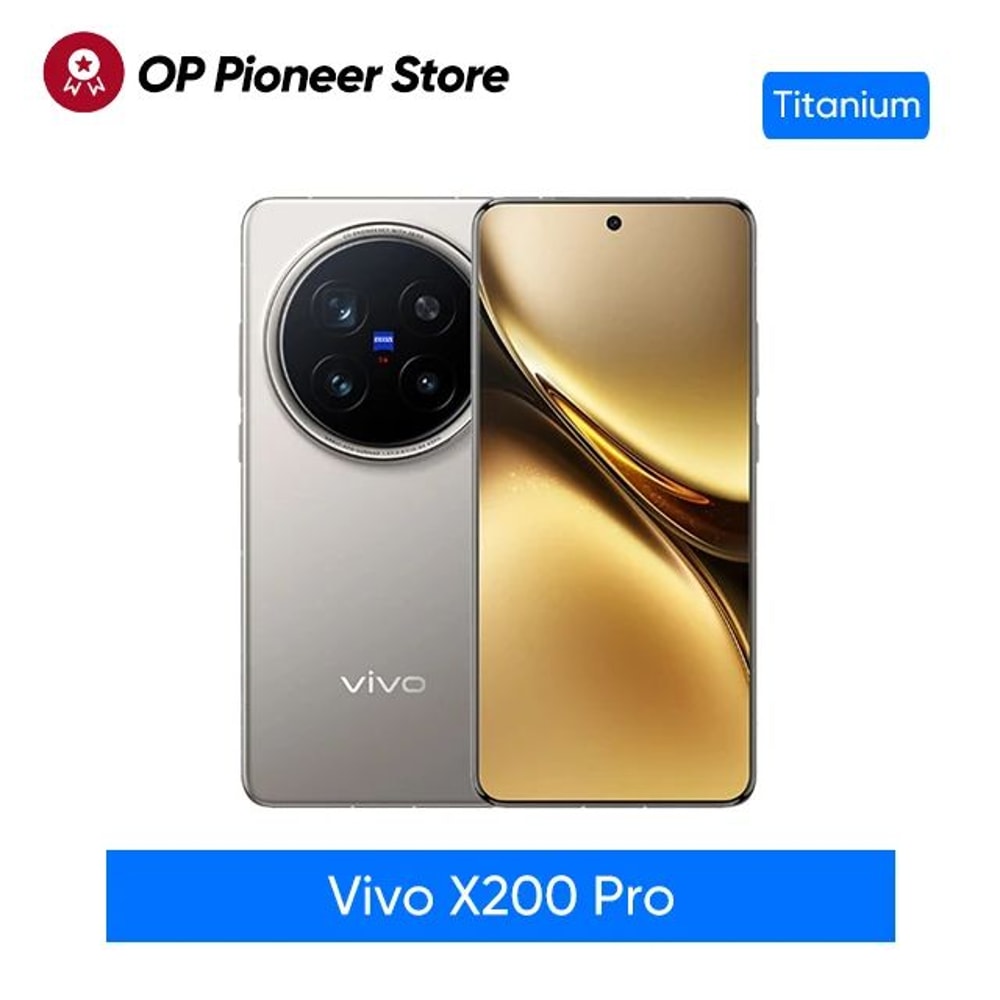 VIVO X200 Pro 5G AMOLED Flagship Phone Dimensity 9400 Smartphone With 120Hz Display 6000mAh 90W F 8