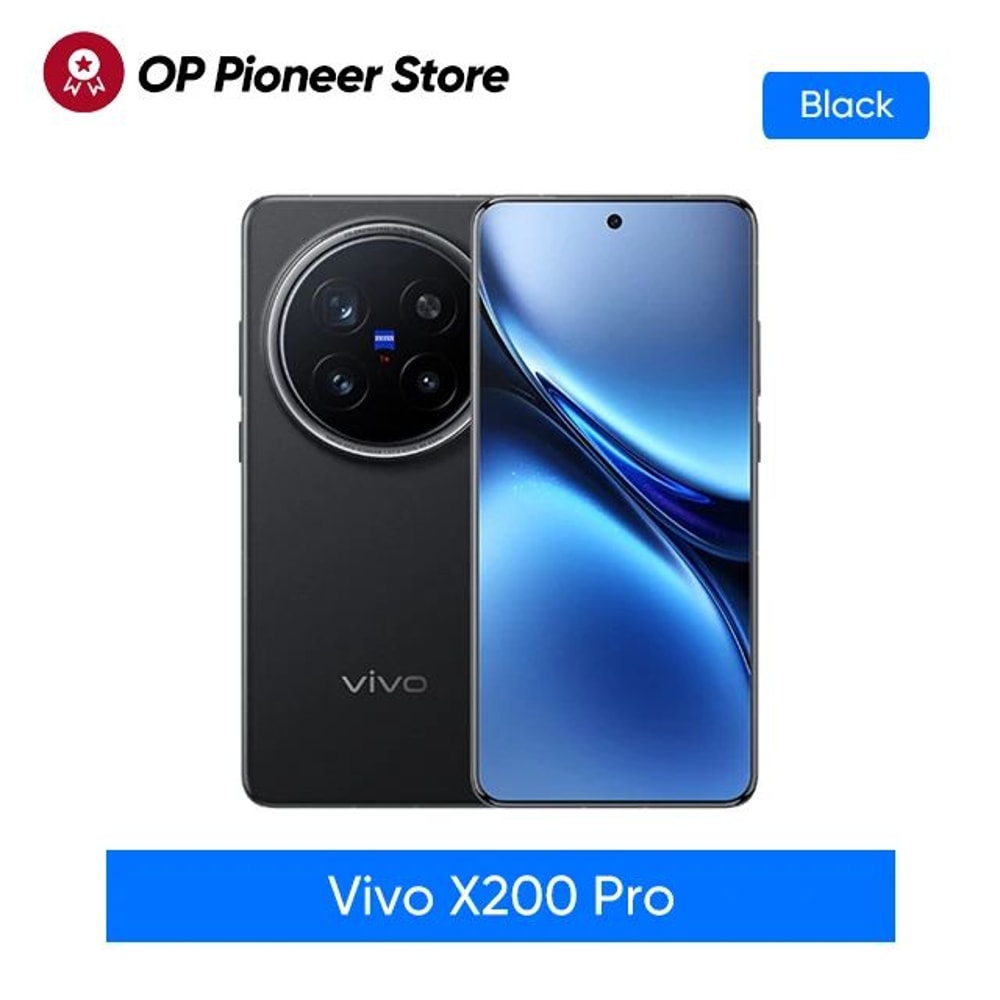 VIVO X200 Pro 5G AMOLED Flagship Phone Dimensity 9400 Smartphone With 120Hz Display 6000mAh 90W F 9
