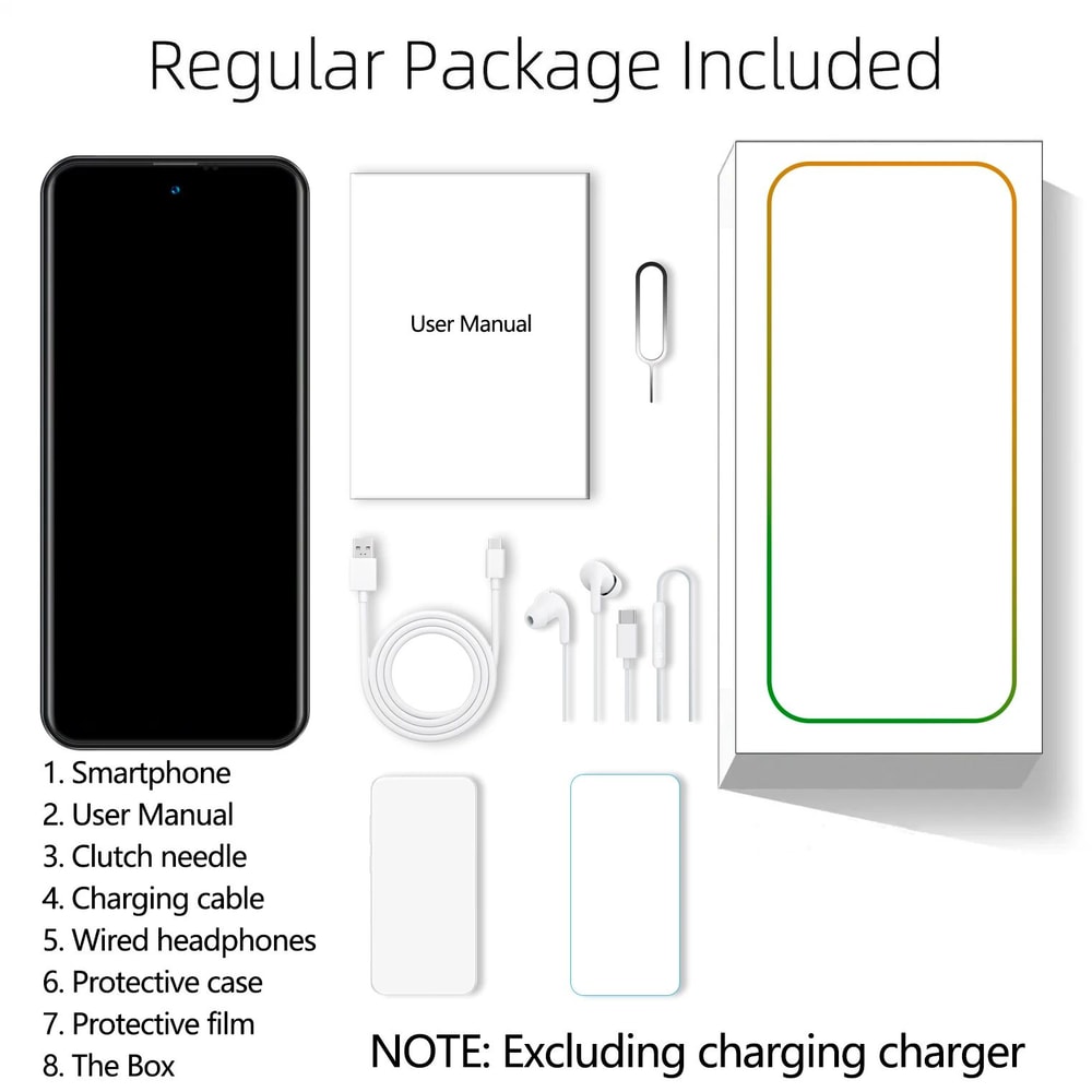 FUFFI S25 Pro Android Smartphone 12GB RAM 512GB Storage Powerhouse 5