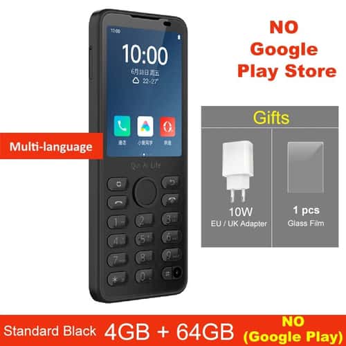 Qin F21 Pro Compact Android Keypad Phone - 2.8" Touchscreen, 4G Unlocked,