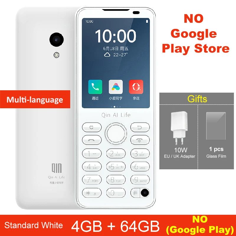 Qin F21 Pro Compact Android Keypad Phone 28 Touchscreen 4G Unlocked 2