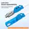 Premium Hybrid Fiber Optic Adapter FCSCSTLC MaletoFemale FTTH Singlemode Connector 2