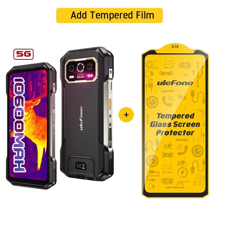 Ulefone Armor 27T Pro 5G LongLife Rugged Smartphone With Thermal Night Vision 8