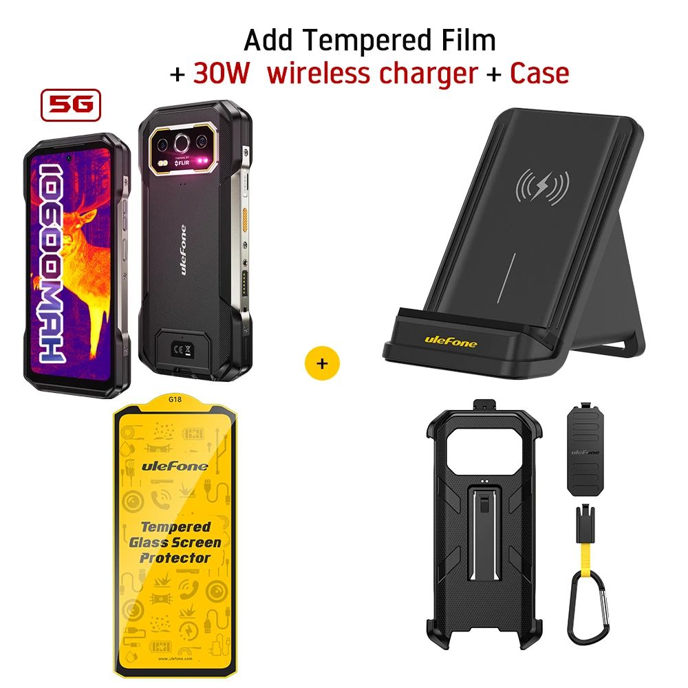 Ulefone Armor 27T Pro 5G LongLife Rugged Smartphone With Thermal Night Vision 11