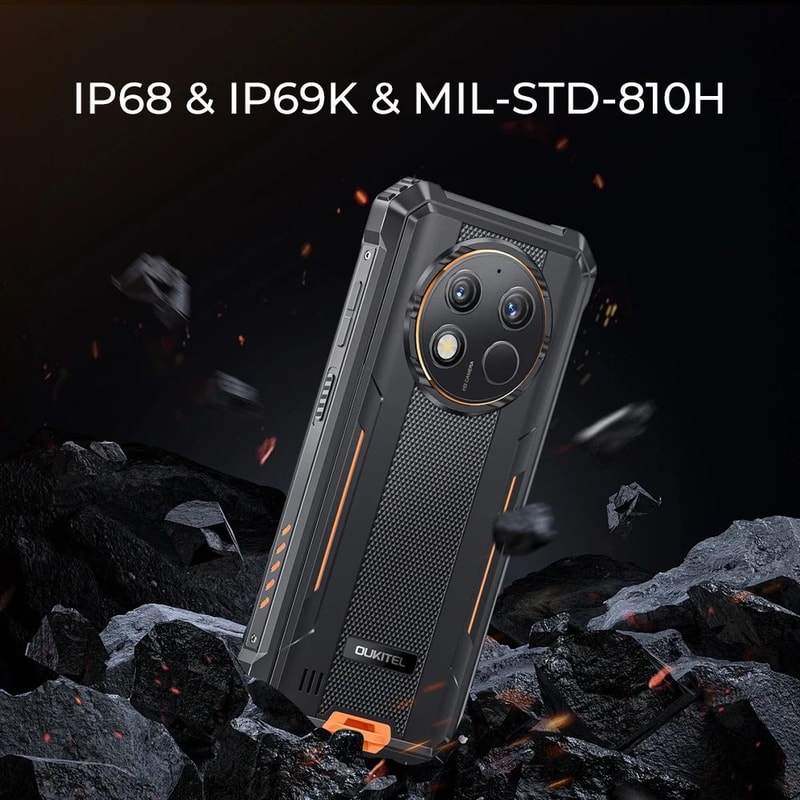 OUKITEL G1 Rugged Power Smartphone LongLasting Battery Waterproof Android 3