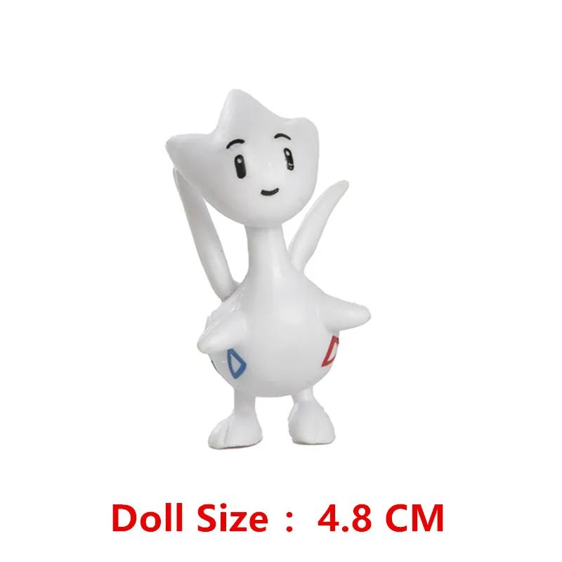 Takara Tomy Pokemon Mini Figures 413cm Pikachu Mewtwo Friends PVC Collectibles 5