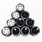 Premium 164 Scale Model Car Alloy Wheels Rubber Tires 5Set Diecast Upgrade Kit 13