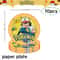 Pikachu Birthday Party Decorations Set Pokemon Party Supplies With DIY Stickers Plates Tablecloth 3