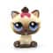 Mini LPS Bobblehead Figure ShortHair Kitten Collectible Mini Pet Toy 14