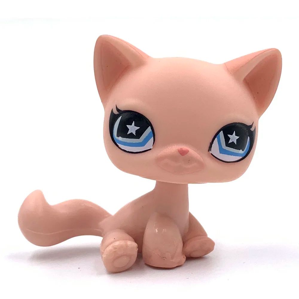 Mini LPS Bobblehead Figure ShortHair Kitten Collectible Mini Pet Toy 19